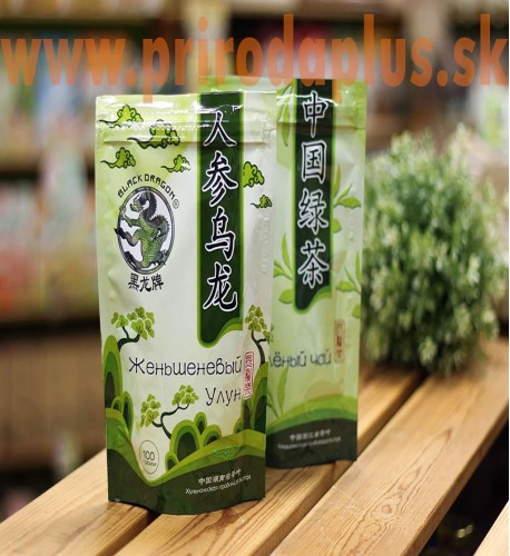 DRAGON zelený čaj s ženšenom OOLONG 100 g
